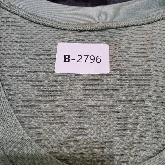 Lululemon Men Activewear Shirt Large Green Movement Is Medicine Crew Neck Tee - Picture 2 of 10